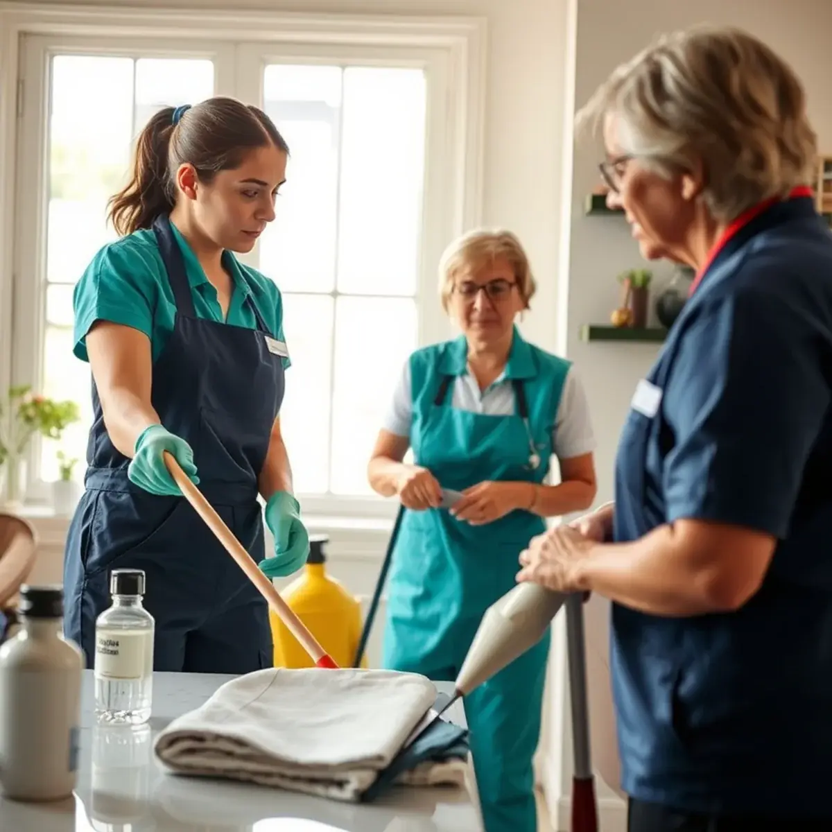 Professional residential cleaning team serving New Jersey homes