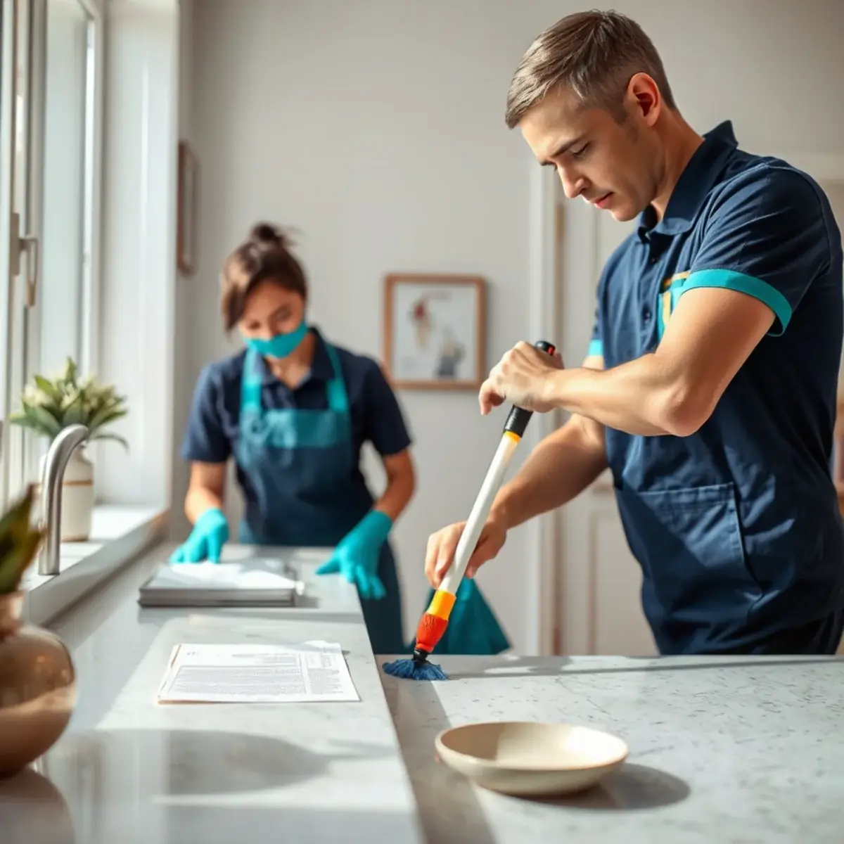 Document condition before treating a surface for move-in cleaning checklist NJ in a New Jersey home