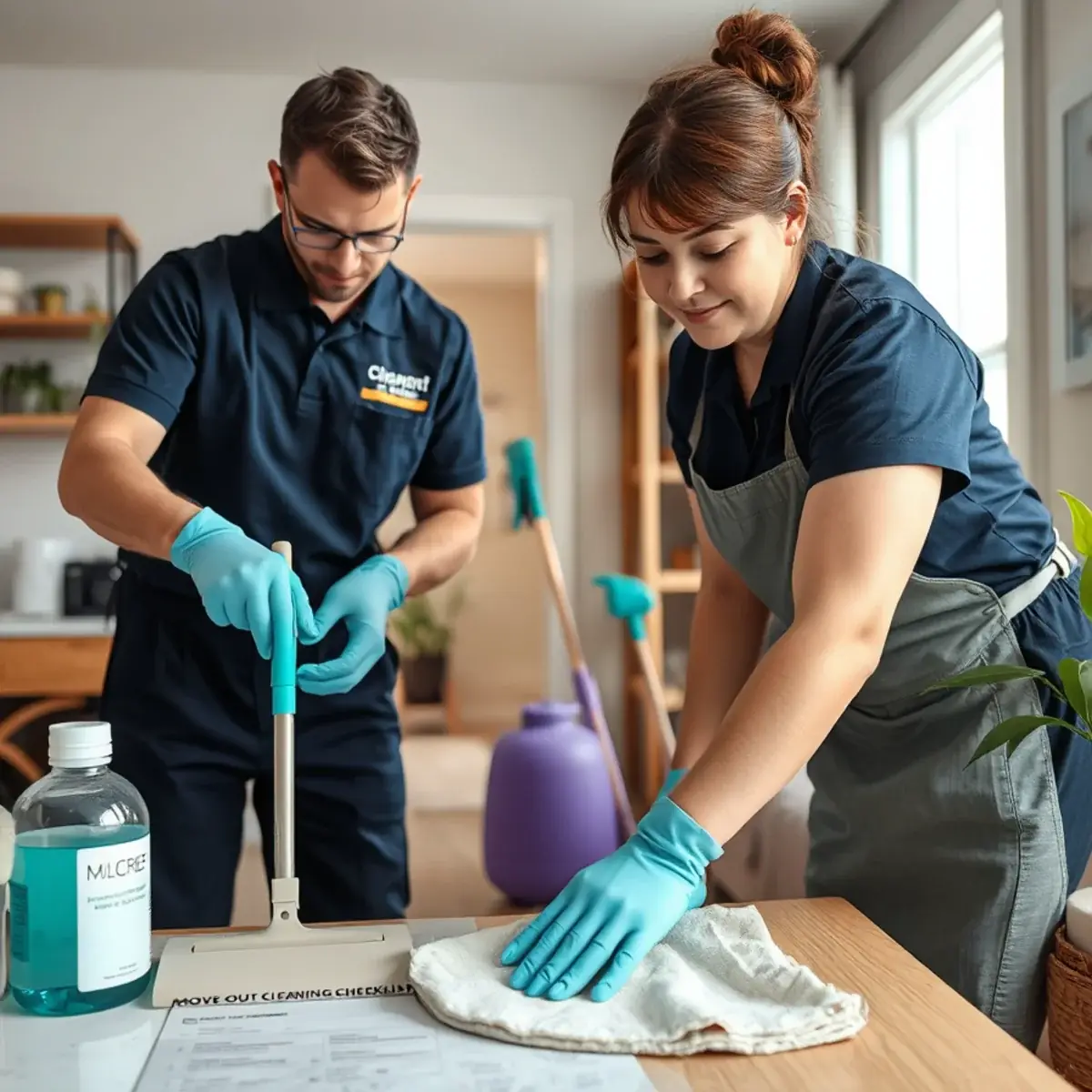 Before the cleaning appointment for move-out cleaning checklist New Jersey in a New Jersey home